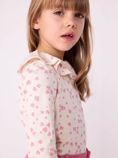 MAJICA Z OVRATNIKOM ROŽICE