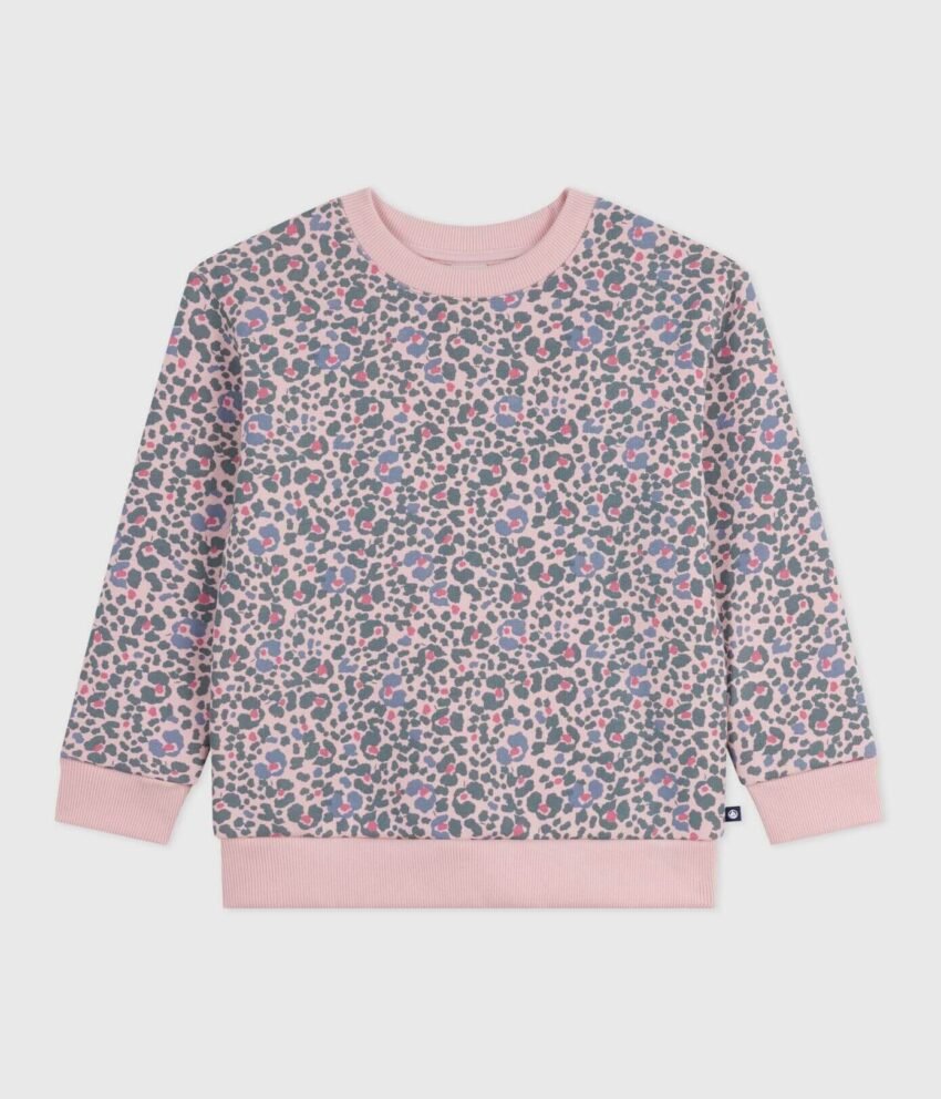 A0E7A01F1 PULOVER LEOPARD ROZA
