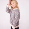 A0E7A01J2 PULOVER LEOPARD ROZA