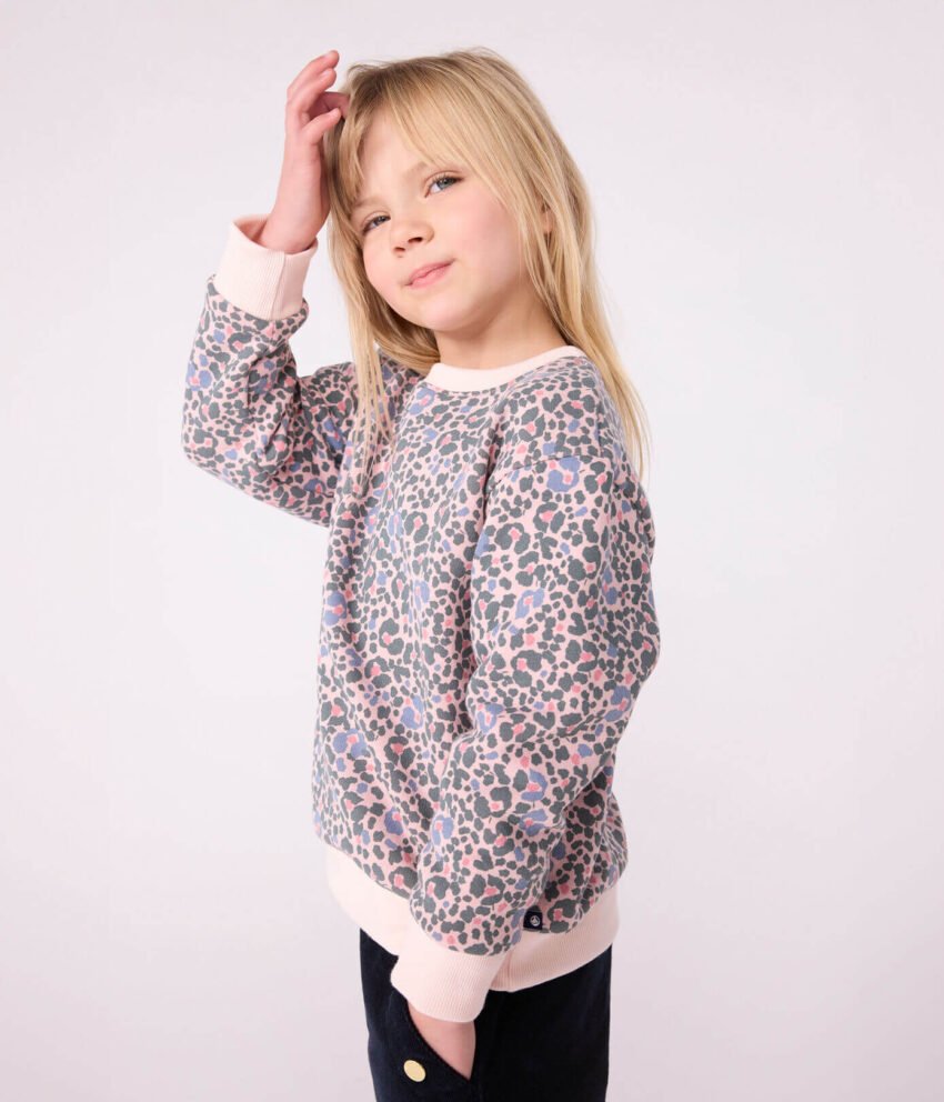 A0E7A01J2 PULOVER LEOPARD ROZA