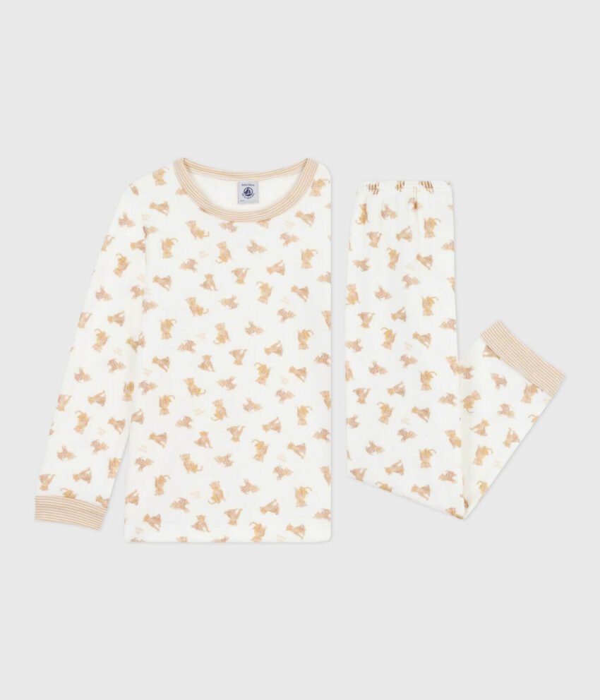 A0EAG01F2 TOPLA PIŽAMA VELUR LEOPARD