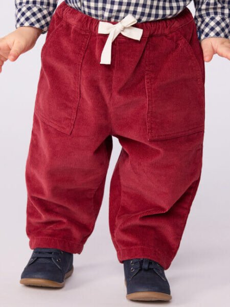 ŽAMETNE HLAČE RDEČE