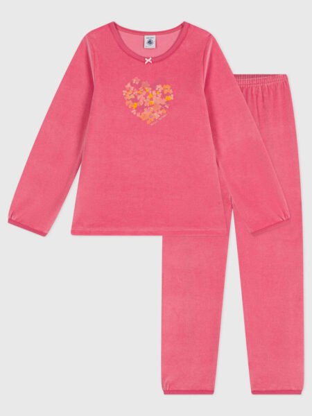 TOPLA PIŽAMA VELUR ROZA