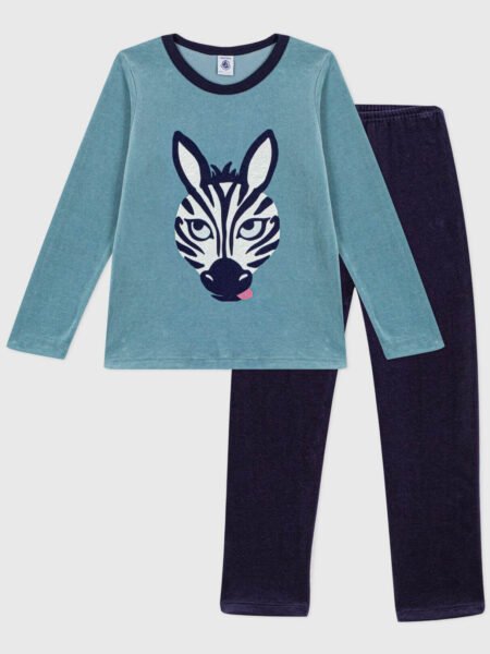 TOPLA PIŽAMA VELUR ZEBRA