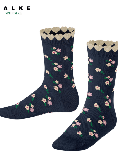 FALKE NOGAVICE ROŽICE TEMNO MODRE