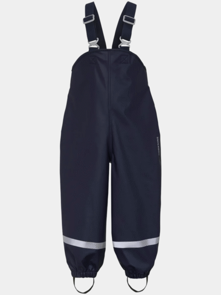 DIDRIKSONS DEŽNE HLAČE PLASKEMAN TEMNO MODRE