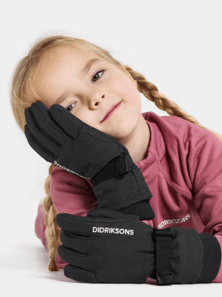 DIDRIKSONS ROKAVICE NA PRSTE BIGGLES ČRNE