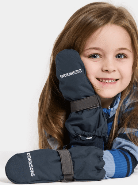 DIDRIKSONS ROKAVICE BIGGLES ZIP TEMNO MODRE