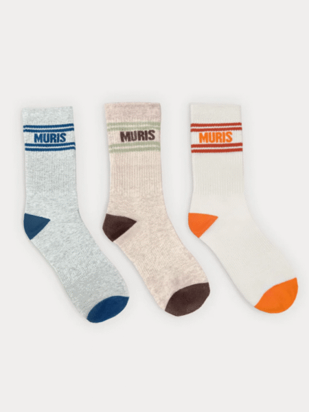 MURIS NOGAVICE MIX BEŽ/BELE/SIVE