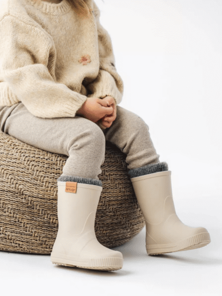 SNUGI DEŽNI ŠKORNJI WOOLYSPLASH BEŽ