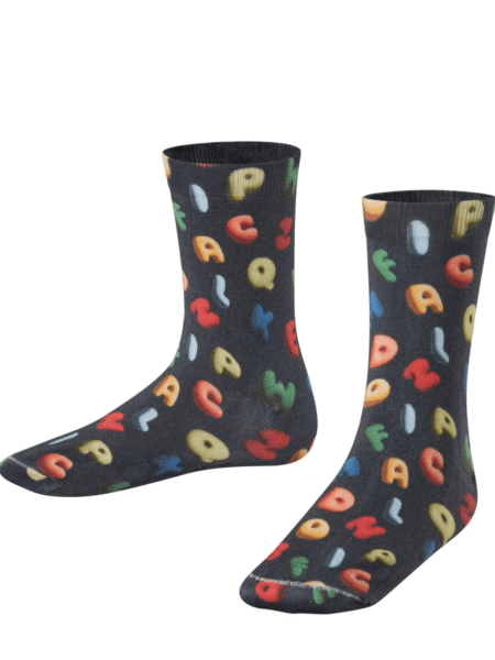 FALKE NOGAVICE ČRKE MODRE