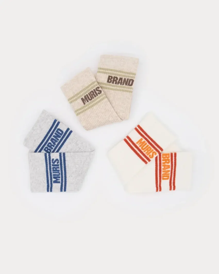 muris_product_striped_socks_she_studio_2 MURIS NOGAVICE MIX BEŽ/BELE/SIVE