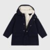 A0DSQ01F2 PARKA TEMNO MODRA
