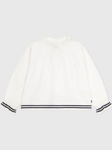 BLUZA IZ BOMBAŽNEGA POPLINA