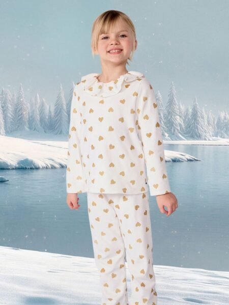 PIŽAMA ZLATI SRČKI