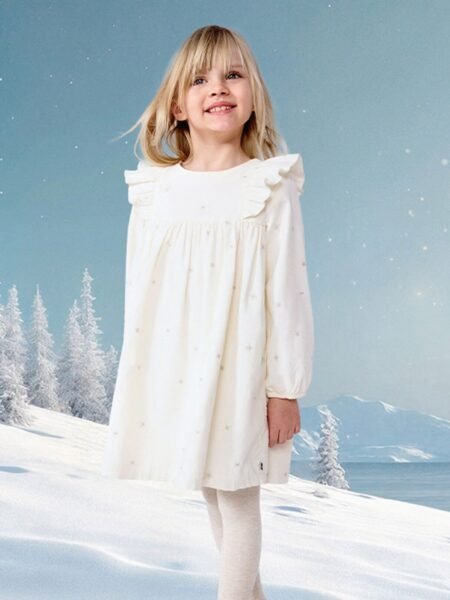 ŽAMETNA OBLEKA Z ZVEZDICAMI