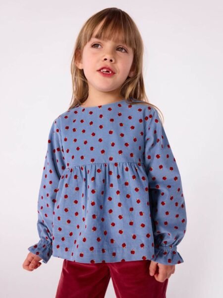 ŽAMETNA BLUZA JABOLČKI