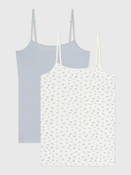 SPODNJA MAJICA 2X PERFORIRAN BOMBAŽ ROŽE