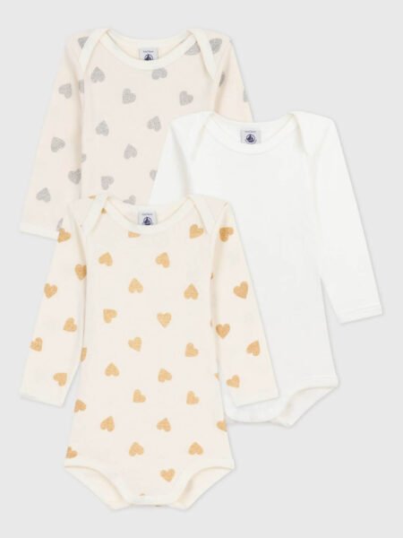 BODI 3X ZLATI + SREBRNI SRČKI