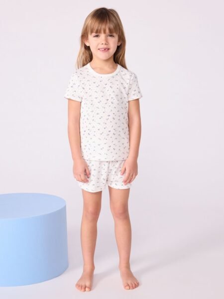 PIŽAMA KRATKA CVETLICE