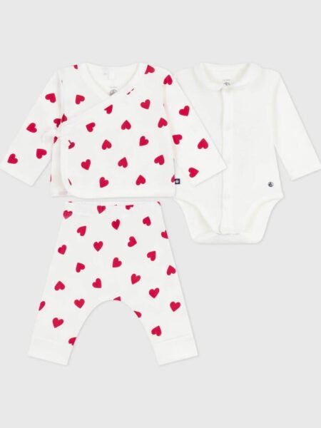 TRIDELNI KOMPLET SRČKI