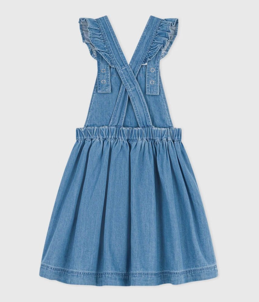 A0FAD01D OBLEKA DENIM LIGHT