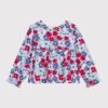 A0FLU01F1 BLUZA CVETLICE