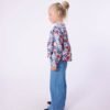 A0FLU01J2 BLUZA CVETLICE
