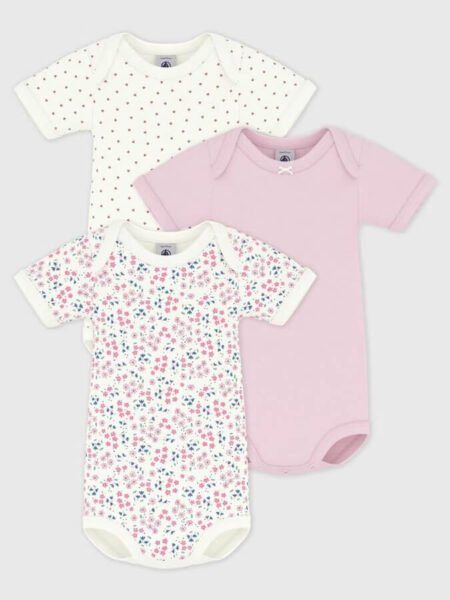 BODI KR. ROKAV 3X SRČKI & ROŽICE