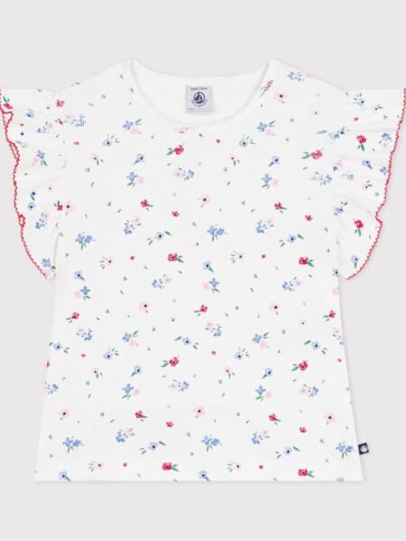 MAJICA Z VOLANČKI ROŽICE