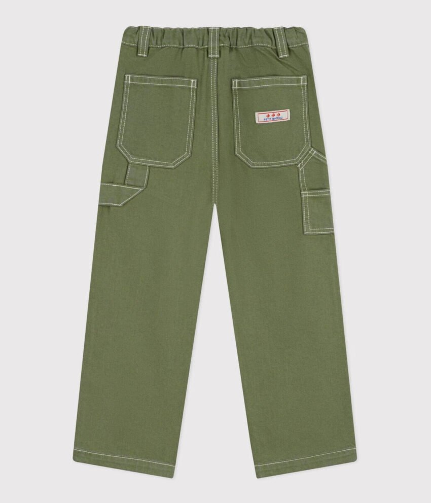 A0F0701D HLAČE DENIM OLIVNE
