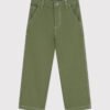 A0F0701F1 HLAČE DENIM OLIVNE