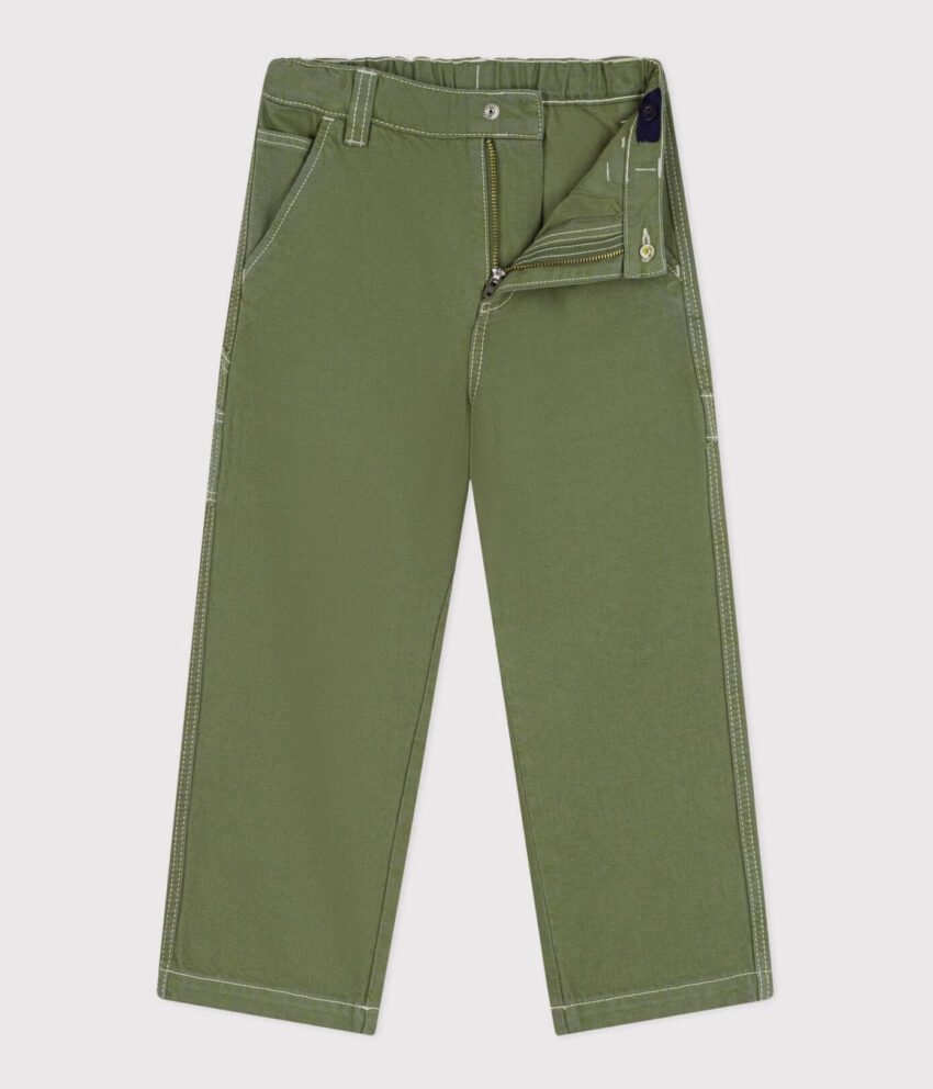 A0F0701F2 HLAČE DENIM OLIVNE