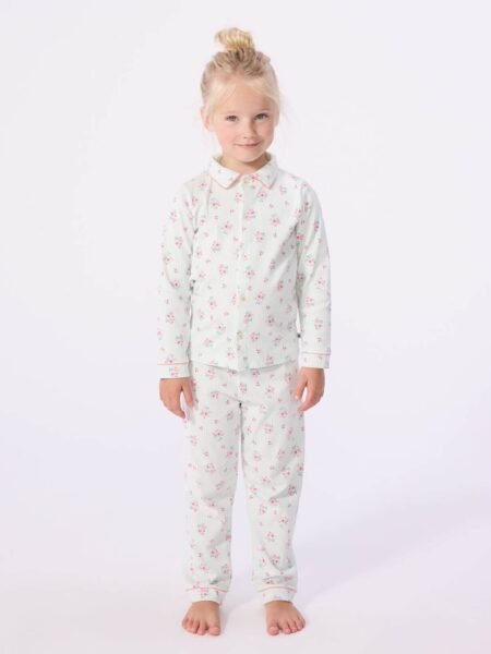 PIŽAMA Z GUMBI ROŽICE