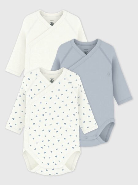 BODI NA PREKLOP 3X MODRI SRČKI