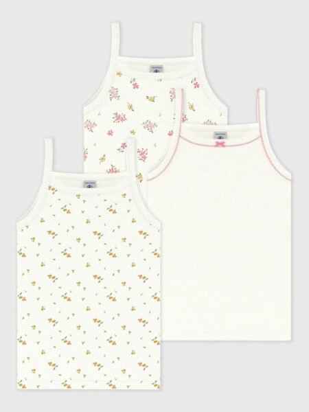 SPODNJA MAJICA 3x CVETLICE